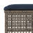 Ebern Designs 4 Piece Patio Sofa Set With Cushions Poly Rattan Glass-651574015-651574003