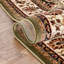 Tapis vert Denzel Medallion Kashan-21350782