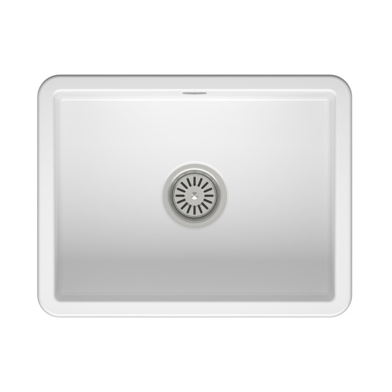 Terralife 43mm W Single Bowl Ceramic Kitchen Sink