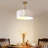 3-light Kitchen Pendant Light Shell Chandeliers For Dining Room