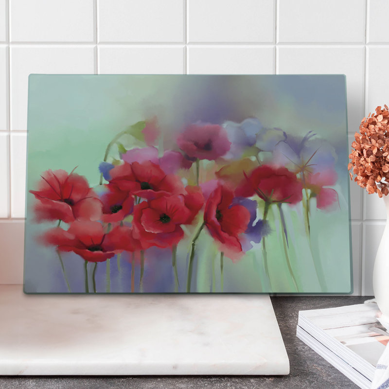 Planche à découper Ambesonne Poppy