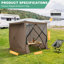 Abri de jardin escamotable instantané 6 pi x 6 pi -105123201