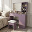 Ensemble de coiffeuse Modern