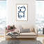 Modern Single Line Geometric Bear Print-69849479-69849481