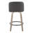 Thea 26" Fixed-Height Counter Stools with Bent Wood Legs & Round Footrest-89290134