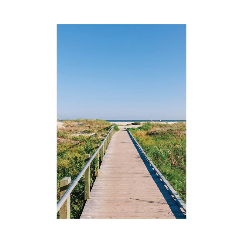 Sullivan's Island XXX 1 Piece Wall Art on Canvas, 45.72cm H x 30.48cm W x 1.91cm D, Wrapped Canvas