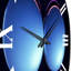 Horloge murale en métal-93395181