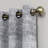 Distressed Global Blackout Lined Grommet Curtain Panel-1992799754-1992759089
