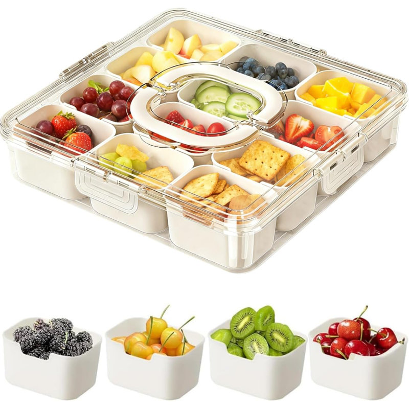 Boîte à collation 12 compartiments Snackle Box