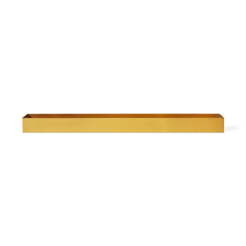 Fruit Trough, Vessel Planter Brass