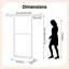 Adjustable Rolling Clothing Rack