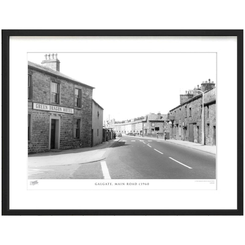 Galgate, Main Road C1960 - Single Picture Frame Print, 45cm H x 60cm W x 2.3cm D