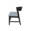 Chaises à dossier en bois Cove, noir rétro-364870888