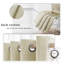 Paire de rideaux occultant et isolants avec œillets Casselli-373047611-373047605