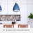 Bluff View 3 - Light Dome Pendant-64362022-64362023-104571127