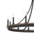 Marconi 12-Light Dimmable Wagon Wheel Chandelier-1213244987
