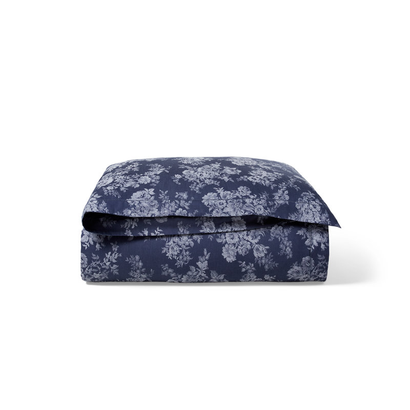 Édredon bleu marine Mya, L 96 po x l 108 po, Marine