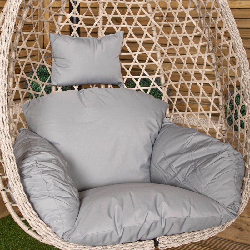 Samuel Alexander Wicker Outdoor Lounge Chair, Grey
