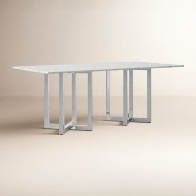 Dern Metal Base Dining Table
