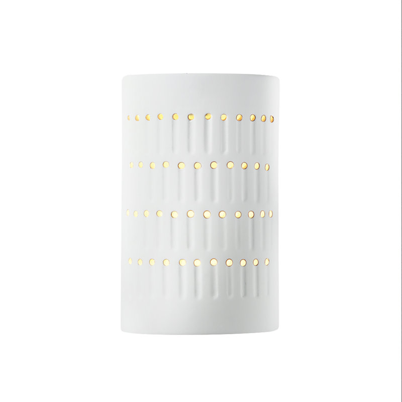 Applique murale en céramique Ambiance, Blanc brillant / blanc brillant