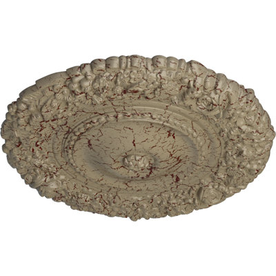 Médaillon de plafond de 21 po x 2 po P de Marseille (convient aux auvents jusqu'à 7 3/8 po)