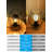 Dimmable Half Chrome LED G25 Globe Light Bulb, Vintage Edison Bulbs, Anti-Glare, E26 Base, 3000K Warm White