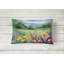 Coussin décoratif North Dakota Wild Prairie Roses