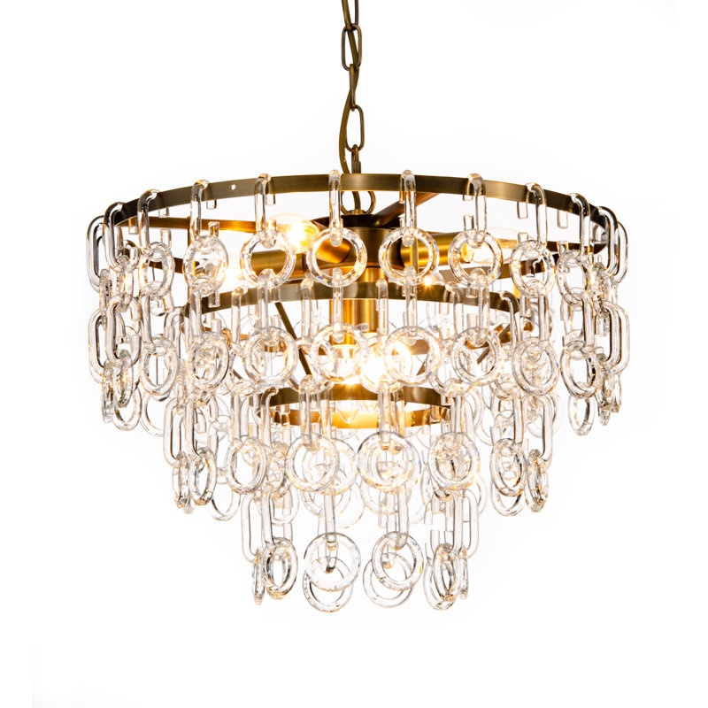 Kirkbride 6 - Light Crystal Chandelier