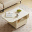 Table basse rectangulaire en bois massif 47,24 po