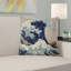 Katsushika Hokusai Linen Reversible Throw Pillow-524748439-524748435-457788198