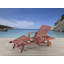 Brodbeck 196cm Long Reclining Acacia Single Chaise