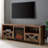 Tansey 70" Media Console with Electric Fireplace-1064667808