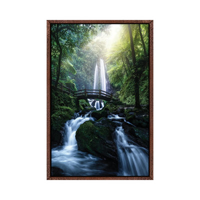 Behind The Bridge by Fabio Antenore - Print on Canvas
