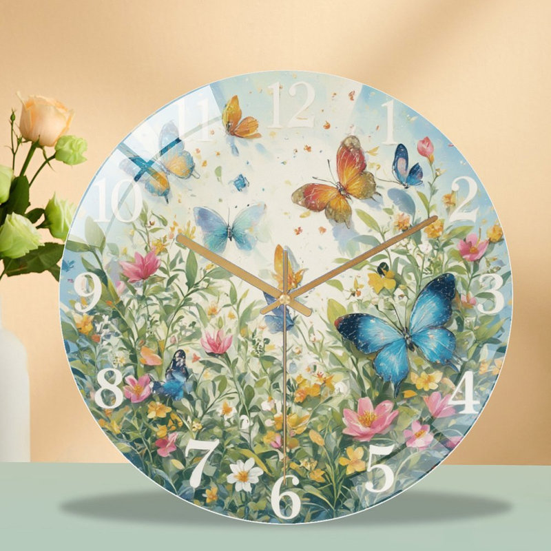 Horloge murale avec horloge murale 12 po