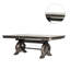 Table de salle à manger extensible à tréteaux-478042688-478031386