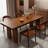 Anijah American style solid wood dining table-2054875077