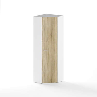 Antonie 1 Door Manufactured Wood Wardrobe