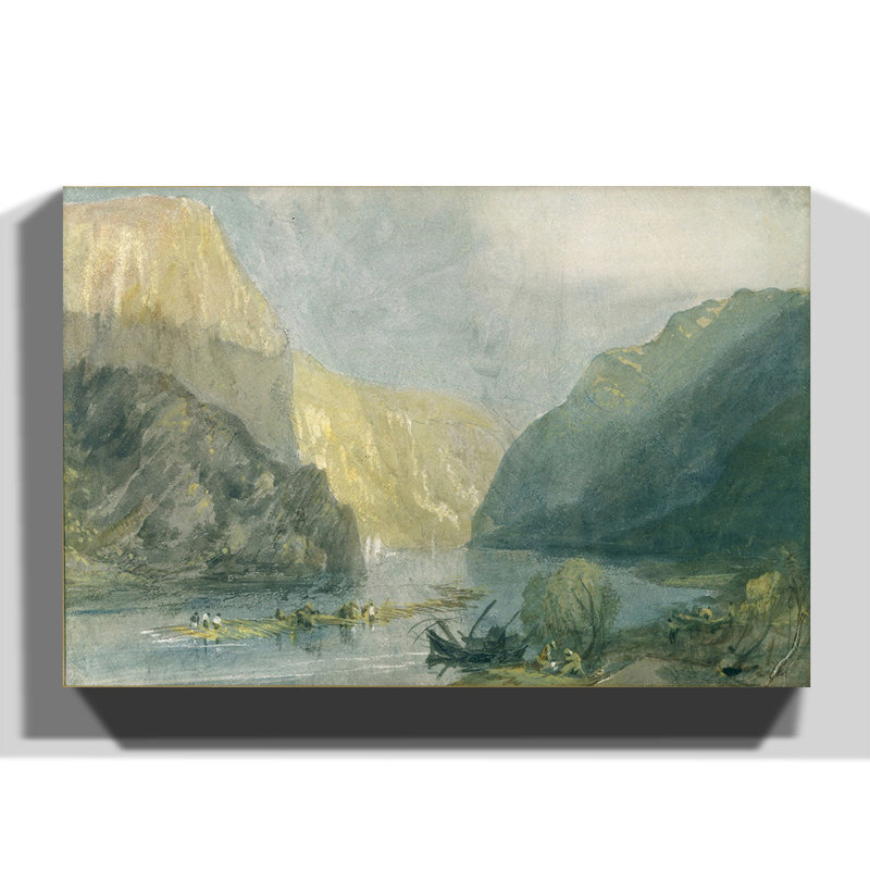 Landscape (1) by J.M.W. Turner - Wrapped Canvas, 70cm H x 100cm W