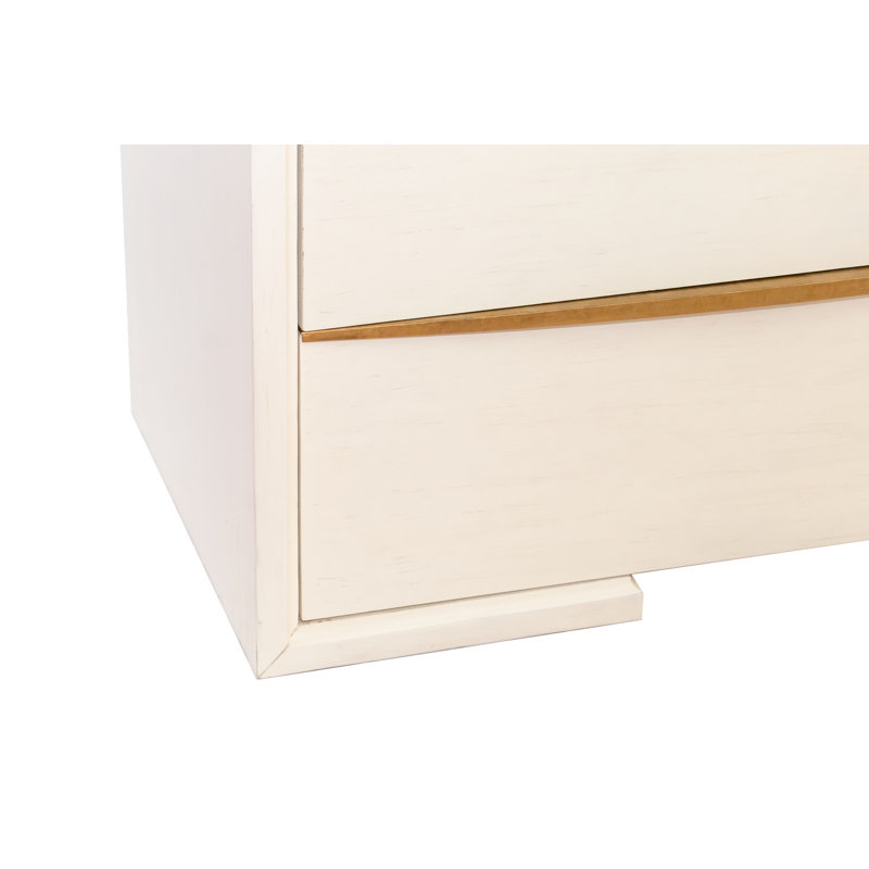 Milano 6-Drawers Dresser In Antique White