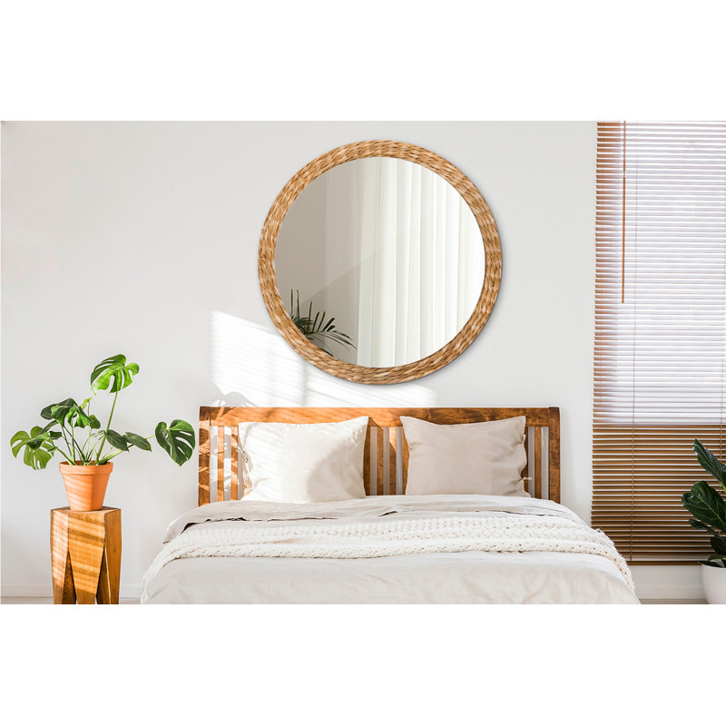 Huldar Glass Flat Wall Mirror