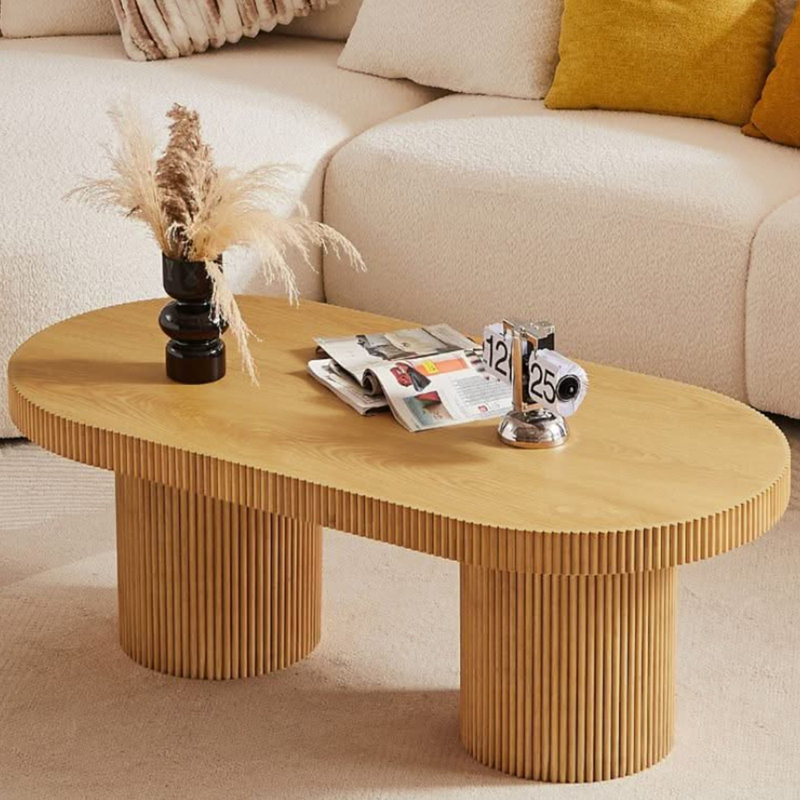 Table basse moderne de style japonais, H 13,8 po x L 51,2 po x l 27,6 po
