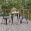Table de restaurant commerciale intérieure / extérieure en polyester Harewood-582744028-582744029