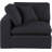 Huxton 40 inches Wide Linen Textured Fabric Corner Chair-87075780