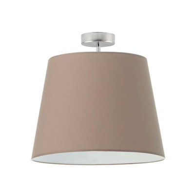 Deima Fabric Semi Flush Mount