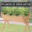 Aalieyah Wood Elevated Planter