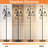 Dimmable Industrial Floor Lamp With 3 LED Bulbs For Living Room, Bedroom, Office-1283597449