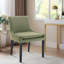 Chaise d'appoint rembourrée en velours côtelé Demarrion-1828228492