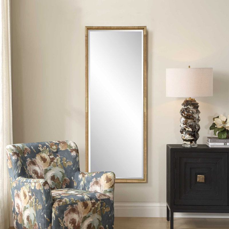 Grand miroir en rotin Uttermost Kampar