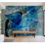 Murale abstraite pelez et collez - mosaïque saphir-623533216
