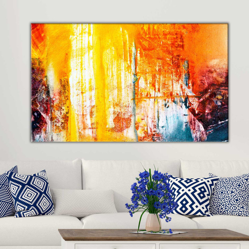 « energy », reproduction d’impression sur toile tendue, H 18 po x l 30 po x P 1 po